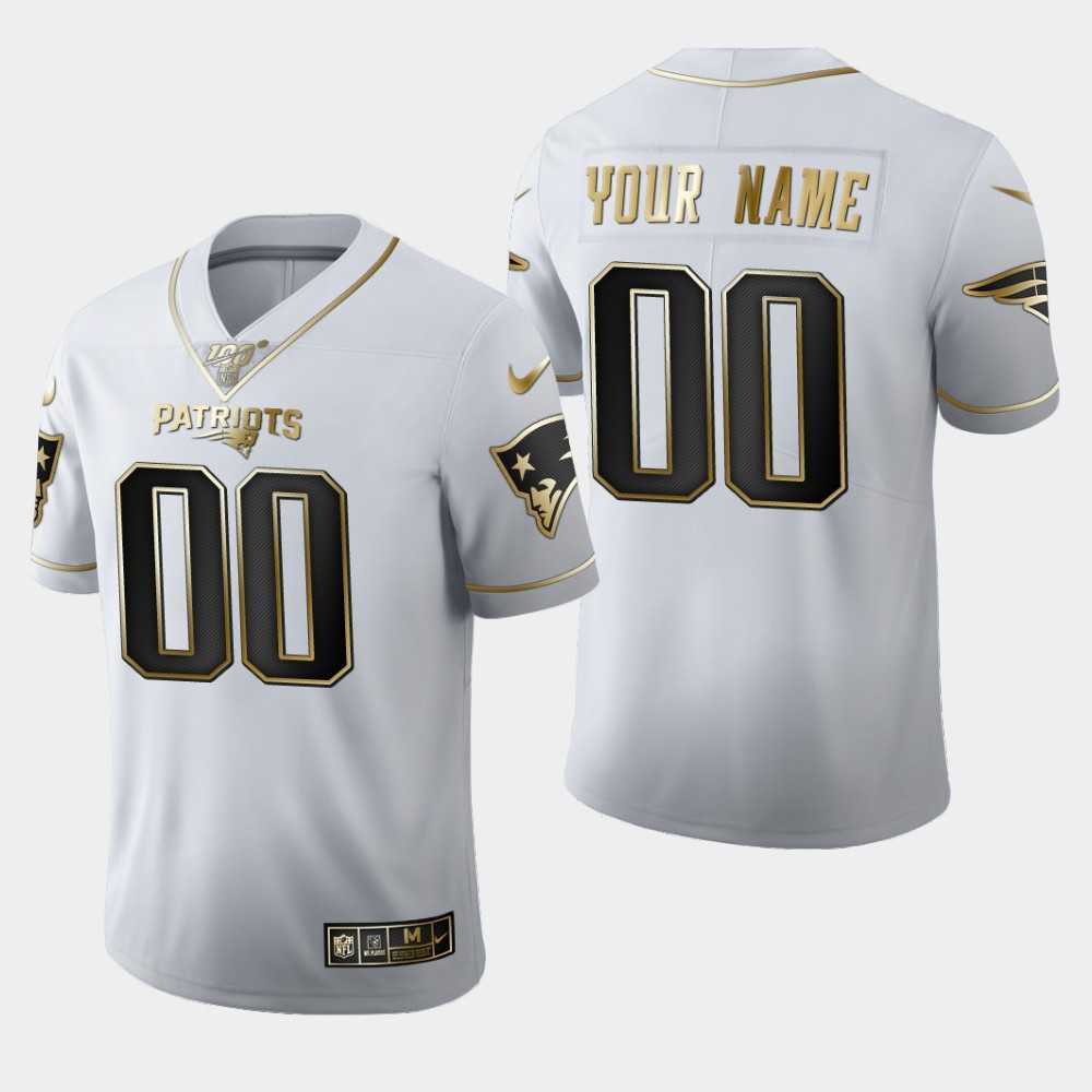 Nike Patriots Customized White 100th Season Vapor Untouchable Limited Jersey,We sell and wholesale Nike Patriots Customized White 100th Season Vapor Untouchable Limited Jersey on line form chian!